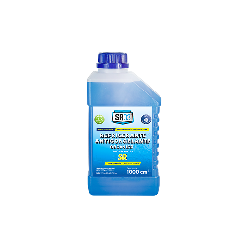 ANTICONGELANTE REFRIGERANTE (FORMULA SR -10ºC) AZUL - ENVASE 1 LITRO