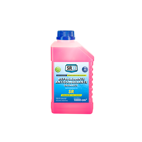ANTICONGELANTE REFRIGERANTE (FORMULA SR -10ºC) ROJO - ENVASE 1 LITRO