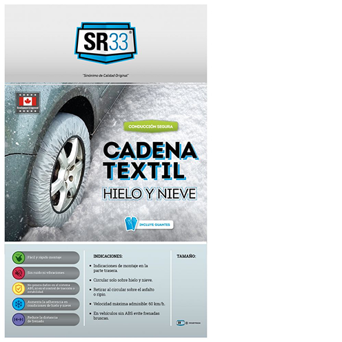 Cadena Textil Nieve - Hielo Nº 520