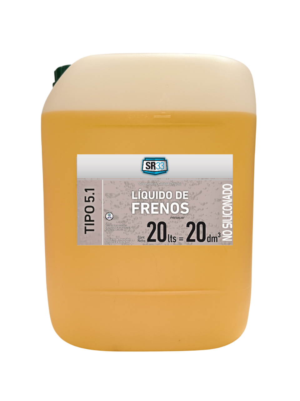 LIQUIDO PARA FRENOS DOT5.1 - BIDON 20 LITROS