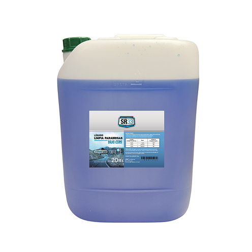 LIQUIDO LIMPIA PARABRISAS BAJO CERO (HASTA -33ºC) - BIDON 20 LITROS