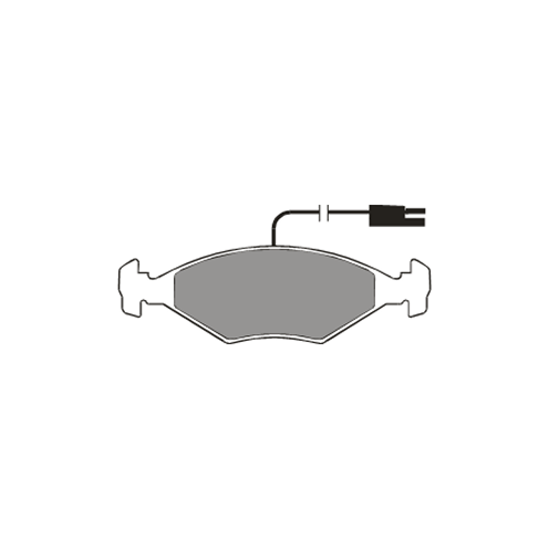 PASTILLA DE FRENO - Fiat Regatta - Duna (c/indicador bipolar largo)