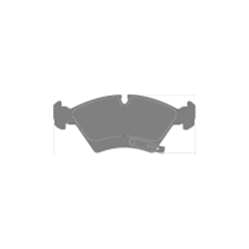 PASTILLA DE FRENO - Chevrolet Meriva 14 03