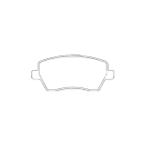 PASTILLA DE FRENO - Renault Duster 11 - Logan 07 - Kangoo II 08 - Clio III 12 - Megane I / Nissan Tiida 07