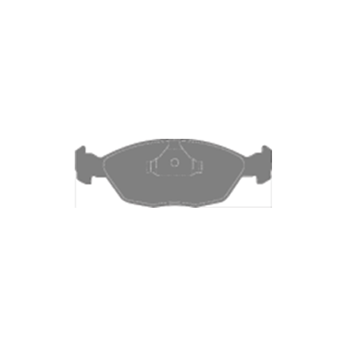 PASTILLA DE FRENO - Ford Courier 09 - Fiesta 09 - Ka 09