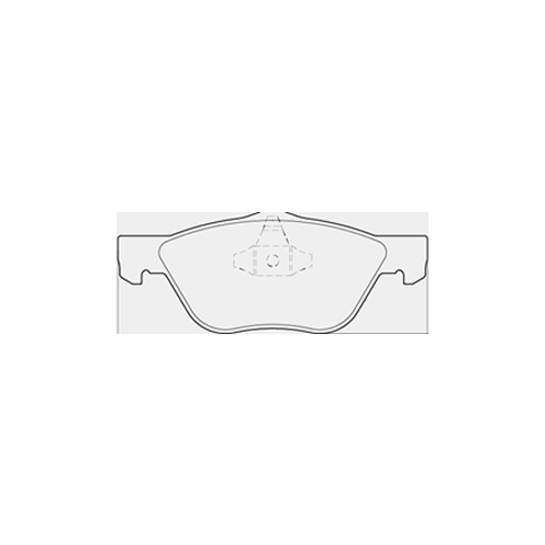 PASTILLA DE FRENO - Fiat Doblo 1.8 Adventure 10 - Idea 1.8 Adventure 10 - Palio Weekend Adventure 1.810 - Linea 1.410 - Punto 1.410 (con sensor)