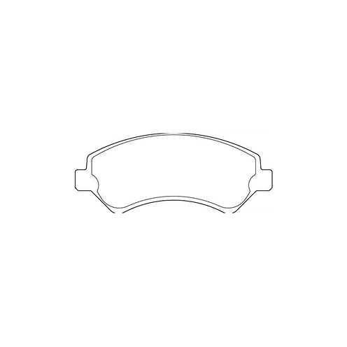 PASTILLA DE FRENO - Fiat Ducato III Multijet 06 / Peugeot Boxer III Multijet 06