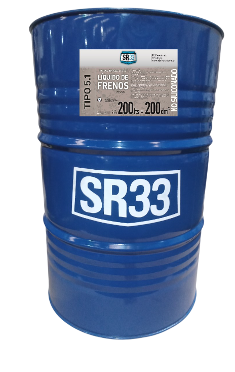 LIQUIDO PARA FRENOS DOT5.1 - TAMBOR 200 LITROS