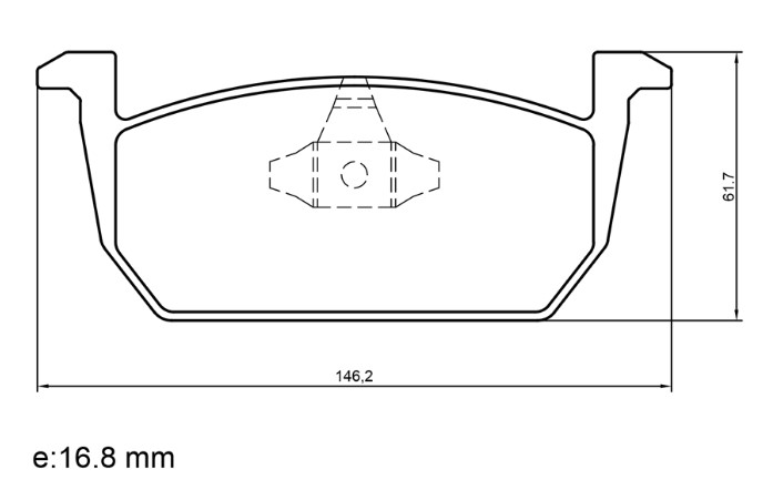 PASTILLA DE FRENO - VW T- Cross / Nivus / Virtus / Polo