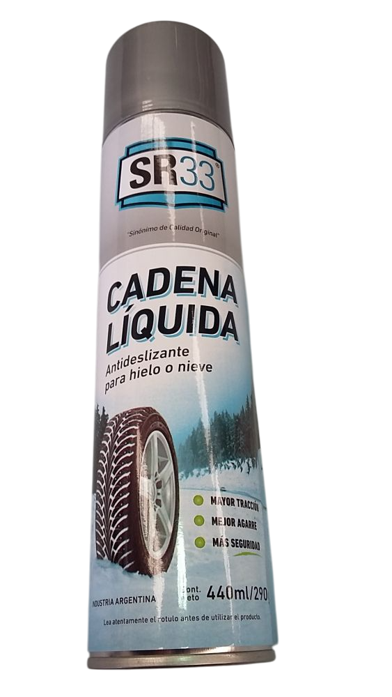 Cadena Aerosol Nieve - Hielo Antideslizante